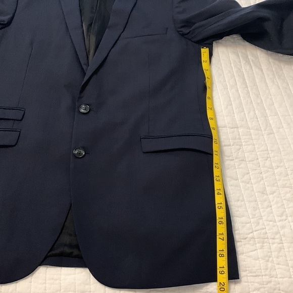 TIGER OF SWEDEN Nedvin men’s wool suit jacket blazer fully lined navy blue sz54L - Picture 13 of 16